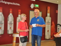 Abschied von den Gastgebern - schön war`s